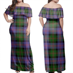 Clan Blair Modern Tartan Hawaii Dress TB35 Clan Blair Tartan Hawaii Dress