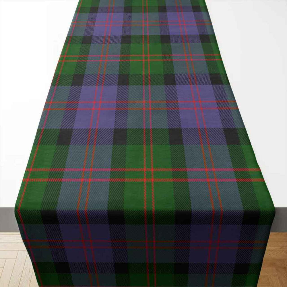 Clan Blair Modern Tartan Table Runner Cotton MG24 Blair Modern Tartan Tartan Table Runner