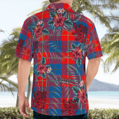 Clan Blane 2 Tartan Scottish Lion Hawaiian Shirt FG43 Blane 2 Tartan Tartan Hawaii Shirt