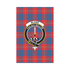 Clan Blane Tartan Crest Garden Flag CK56 Clan Blane Tartan Today