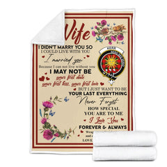 Clan Blanket Kerr Tartan Crest Blanket To My Wife Style , Gift From Scottish Husband PY38 Clan Scott Tartan Today