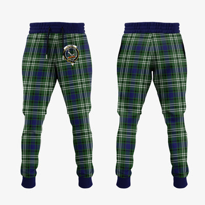 Clan Blyth Tartan Crest Jogger Sweatpants