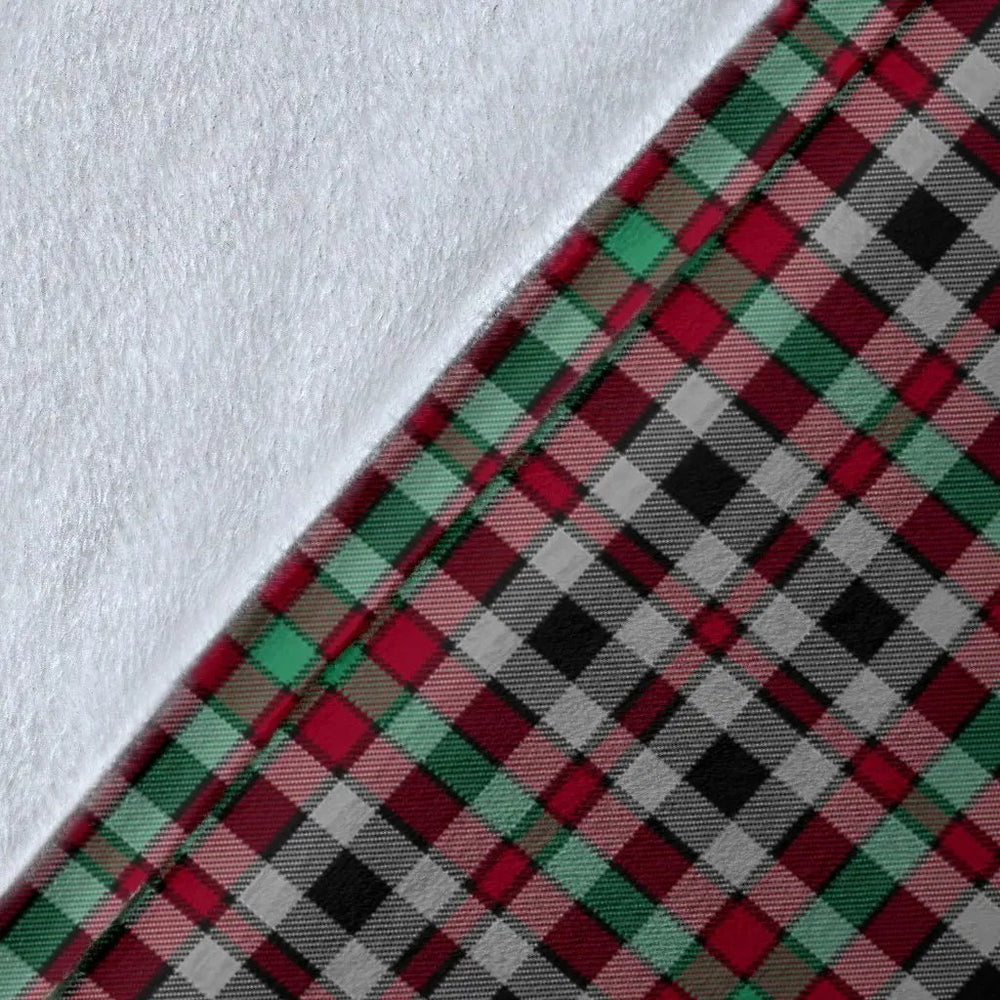 Clan Borthwick Ancient Tartan Crest Blanket Wave Style XJ88 Clan Borthwick (Borthwick Tartan) Tartan Today