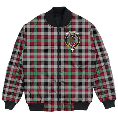 Clan Borthwick Ancient Tartan Crest Bomber Jacket