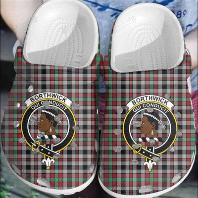 Clan Borthwick Ancient Tartan Crest Clogs Classic RD77