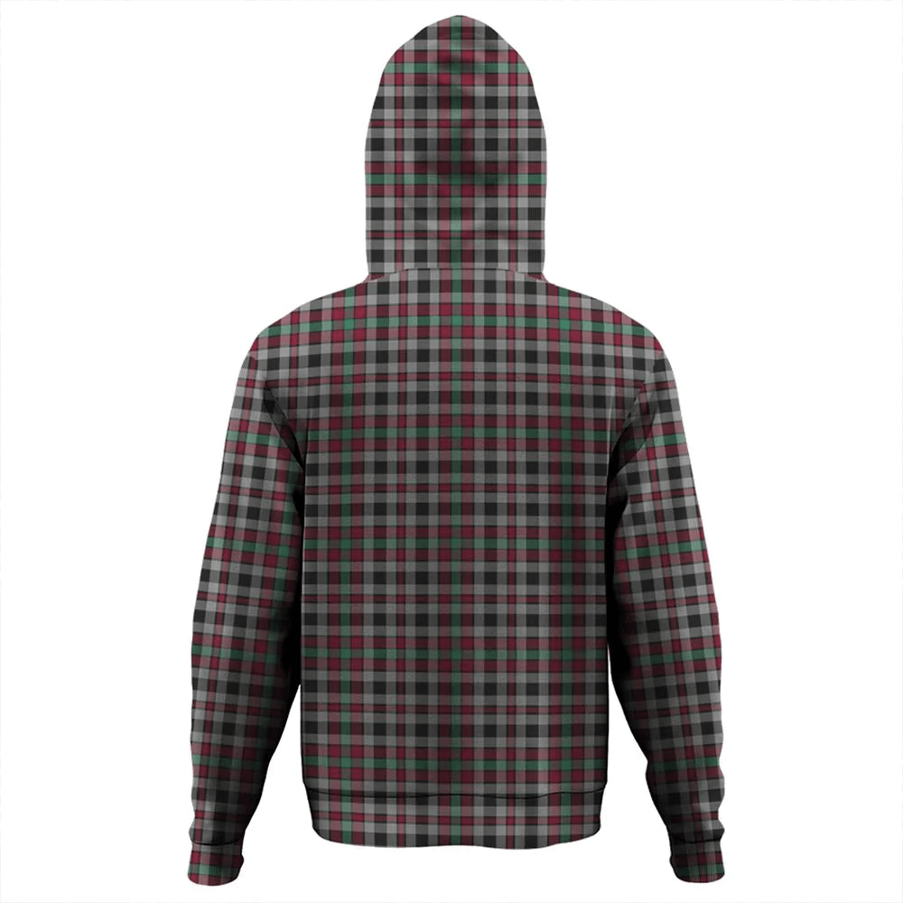 Clan Borthwick Ancient Tartan Hoodie Crest WJWSQTG0-1 Clan Borthwick (Borthwick Tartan) Tartan Hoodies