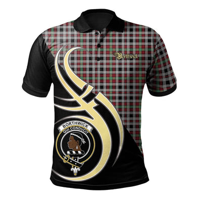 Clan Borthwick Ancient Tartan Polo Shirt - Believe In Me Style
