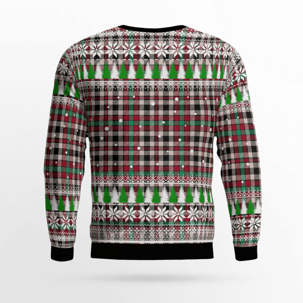 Clan Borthwick Dress Ancient Tartan Christmas Ugly Sweater MK42 Borthwick Dress Ancient Tartan Tartan Ugly Sweater