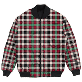 Clan Borthwick Dress Ancient Tartan Clan Bomber Jacket PI11 Clan Borthwick (Borthwick Tartan) Tartan Bomber Jacket