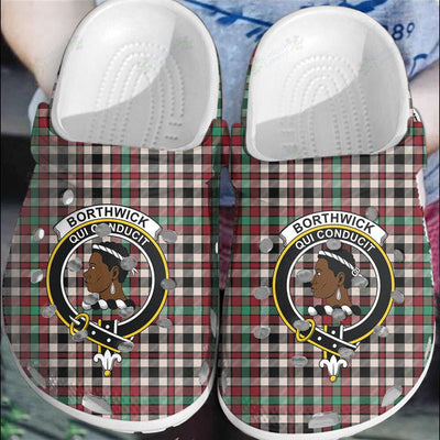 Clan Borthwick Dress Ancient Tartan Crest Clogs Classic