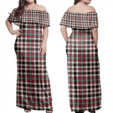 Clan Borthwick Dress Ancient Tartan Hawaii Dress OT77 Clan Borthwick (Borthwick Tartan) Tartan Hawaii Dress