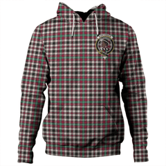 Clan Borthwick Dress Ancient Tartan Hoodie Crest VYTNFIUD-1 Clan Borthwick (Borthwick Tartan) Tartan Hoodies