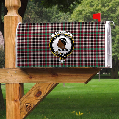 Clan Borthwick Dress Tartan Crest Mailbox