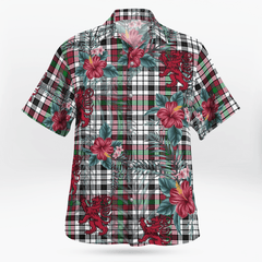 Clan Borthwick Tartan Scottish Lion Hawaiian Shirt AA29 Clan Borthwick (Borthwick Tartan) Tartan Hawaii Shirt