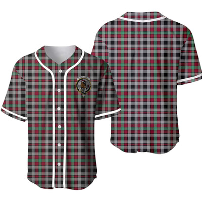 Clan Borthwick Tartan Unisex Baseball Jersey