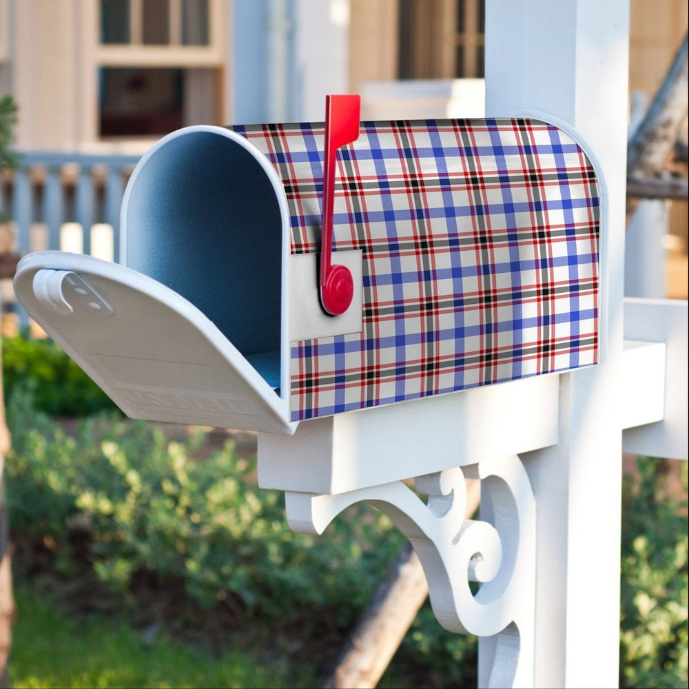 Clan Boswell Modern Tartan Crest Mailbox JA67 Clan Boswell Tartan Today