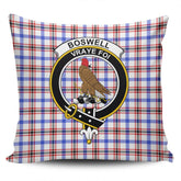Clan Boswell Modern Tartan Crest Pillow Cover OS18 Clan Boswell Tartan Today