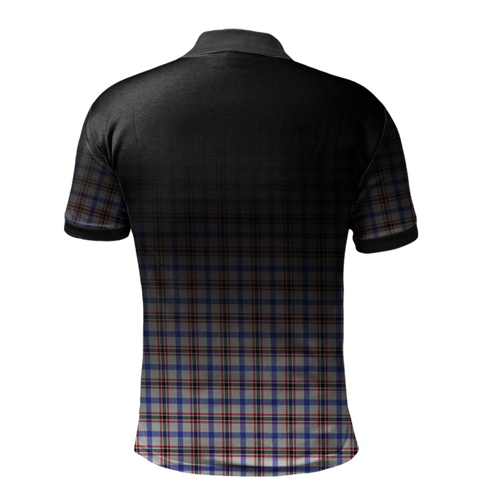 Clan Boswell Modern Tartan Polo Shirt - Alba Celtic Style NJ51 Boswell Modern Tartan Tartan Polo