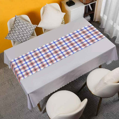 Clan Boswell Modern Tartan Table Runner Cotton