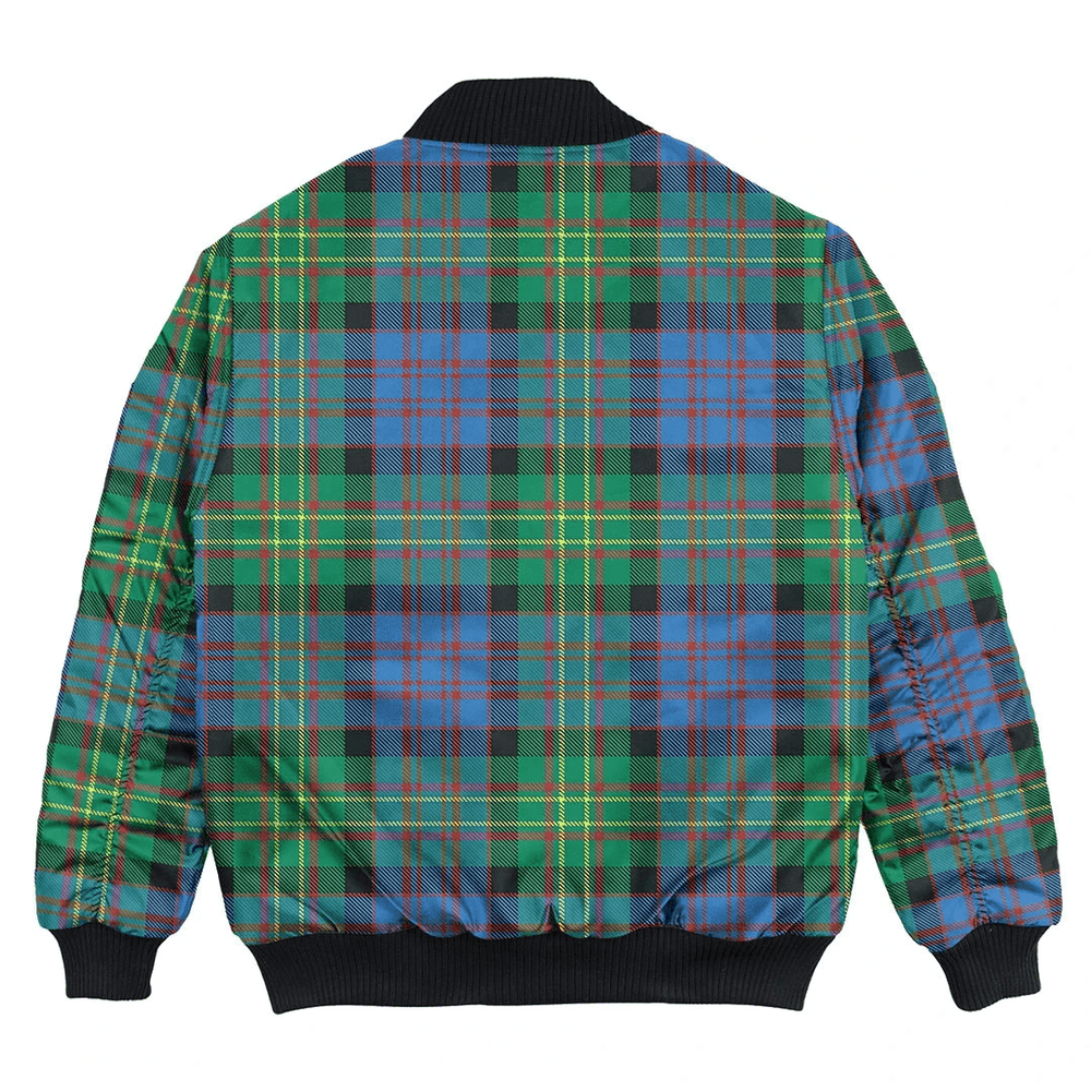 Clan Bowie Ancient Tartan Bomber Jacket YF79 Bowie Ancient Tartan Tartan Bomber Jacket