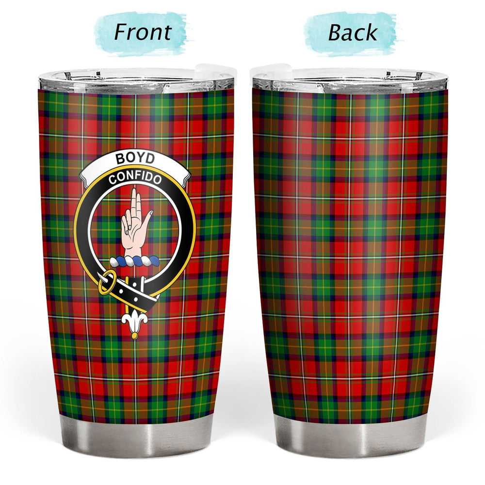 Clan Boyd Modern Tartan Crest Tumbler TA88 Clan Boyd Tartan Today