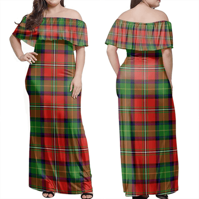 Clan Boyd Modern Tartan Hawaii Dress