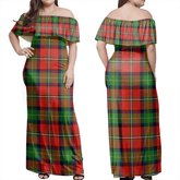 Clan Boyd Modern Tartan Hawaii Dress HV98 Clan Boyd Tartan Hawaii Dress