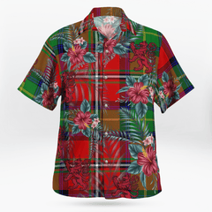 Clan Boyd Modern Tartan Scottish Lion Hawaiian Shirt DM97 Boyd Modern Tartan Tartan Hawaii Shirt