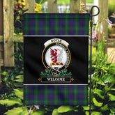 Clan Boyle Tartan Crest Garden Flag - Welcome KG55 Clan Boyle Tartan Today