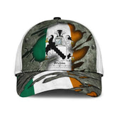 Clan Bredin Coat Of Arms - Irish Family Crest Classic Cap AI70 Bredin Coat Of Arms Irish Cap