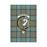 Clan Brisbane Modern Tartan Crest Garden Flag SA62 Clan Brisbane Tartan Today