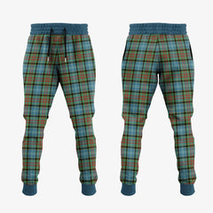 Clan Brisbane Modern Tartan Crest Jogger Sweatpants QE45 Clan Brisbane Tartan Today
