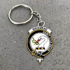 Clan Brisbane Tartan Crest Keychain IC97 Clan Brisbane Tartan Today