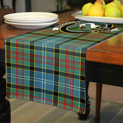 Clan Brisbane Tartan Crest Table Runner Cotton ZT25 Brisbane Tartan Tartan Table Runner