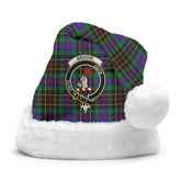Clan Brodie Hunting Modern Tartan Crest Christmas Santa Hat QL52 Brodie Hunting Modern Tartan Tartan Santa Hat