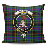 Clan Brodie Hunting Modern Tartan Crest Pillow Cover WQ39 Clan Brodie Tartan Today