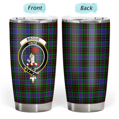 Clan Brodie Hunting Modern Tartan Crest Tumbler VM18 Clan Brodie Tartan Today