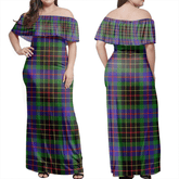 Clan Brodie Hunting Modern Tartan Hawaii Dress FV76 Clan Brodie Tartan Hawaii Dress