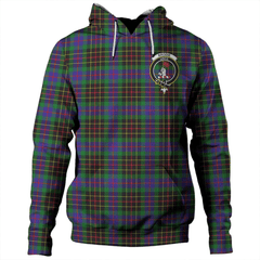 Clan Brodie Hunting Modern Tartan Hoodie Crest H0QCL0PY-1 Brodie Hunting Modern Tartan Hoodies