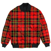 Clan Brodie Modern Tartan Bomber Jacket QE75 Brodie Modern Tartan Tartan Bomber Jacket
