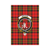 Clan Brodie Modern Tartan Crest Garden Flag KC38 Clan Brodie Tartan Today