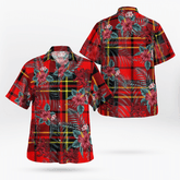 Clan Brodie Modern Tartan Scottish Lion Hawaiian Shirt PH89 Brodie Modern Tartan Tartan Hawaii Shirt