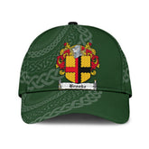 Clan Brooke Coat Of Arms - Irish Family Crest St Patrick's Day Classic CapSY95 Classic Cap - Brooke Coat Of Arms St Patrick's Day Classic Cap Irish Cap