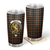 Clan Broun Ancient Tartan Crest Tumbler XO19 Clan Brown / Broun Tartan Today