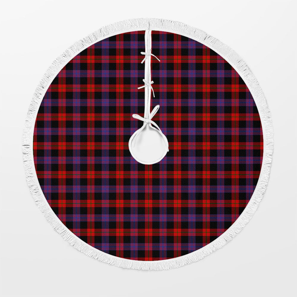 Clan Broun Modern Tartan Christmas Tree Skirt EN25 Broun Modern Tartan Tartan Christmas