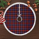 Clan Broun Modern Tartan Christmas Tree Skirt EN25 Broun Modern Tartan Tartan Christmas