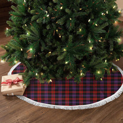 Clan Broun Modern Tartan Christmas Tree Skirt EN25 Broun Modern Tartan Tartan Christmas