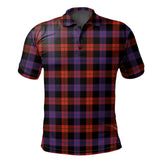 Clan Broun Modern Tartan Polo Shirt SN80 Broun Modern Tartan Tartan Polo