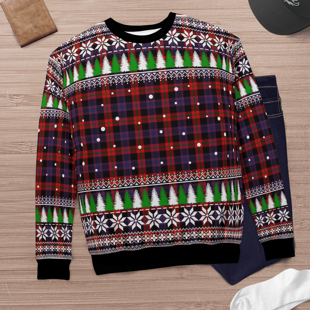 Clan Broun Tartan Christmas Ugly Sweater GH36 Broun Tartan Tartan Ugly Sweater