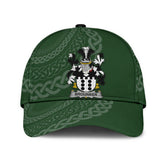 Clan Brounker Coat Of Arms - Irish Family Crest St Patrick's Day Classic CapSZ97 Classic Cap - Brounker Coat Of Arms St Patrick's Day Classic Cap Irish Cap